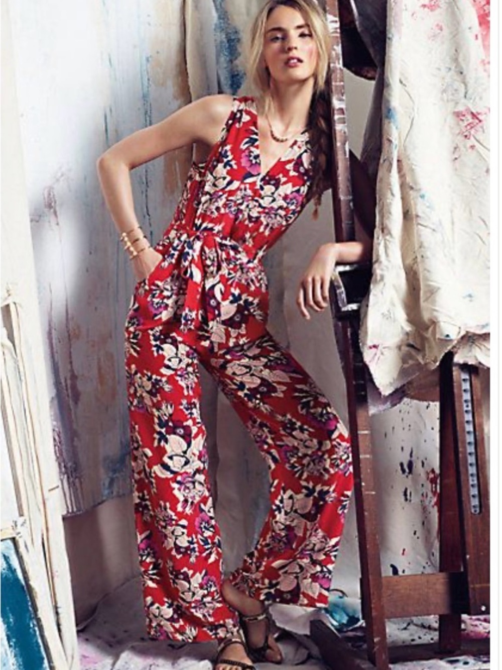 Yumi Kim | Silk Jumpsuit